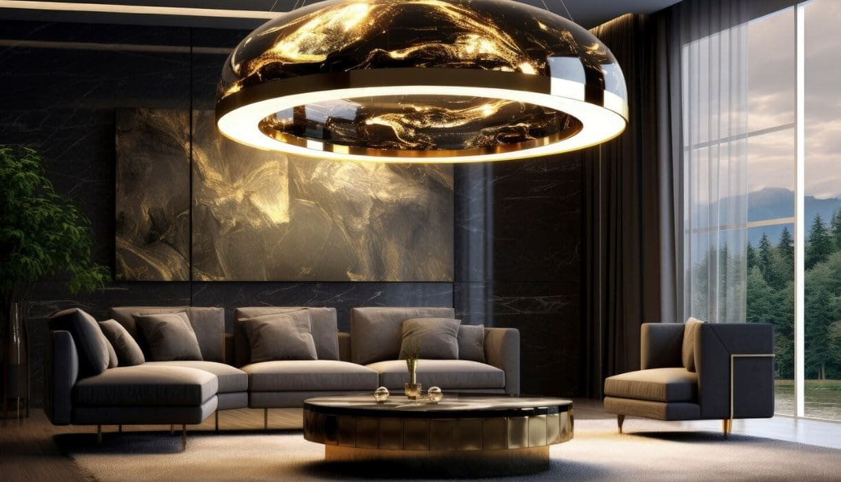 Elegant luxury home interiors with bespoke designs and premium finishes