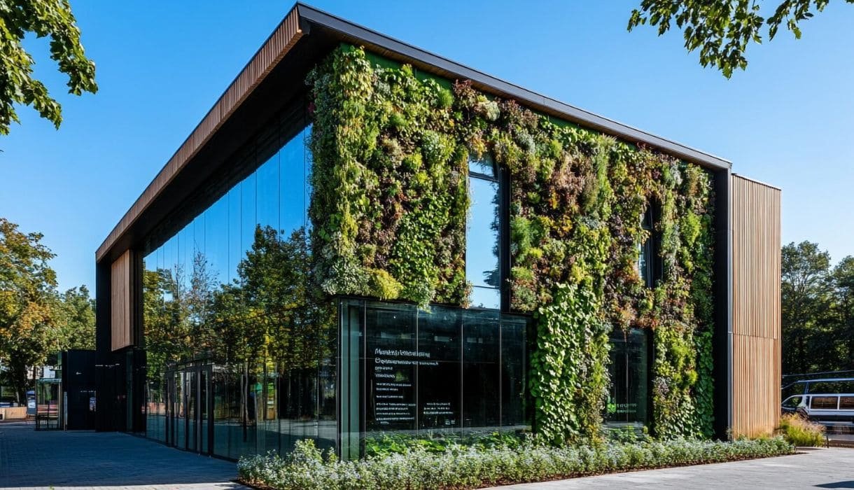 Sustainable architecture designed for energy-efficient and eco-friendly buildings by Cosset Asia