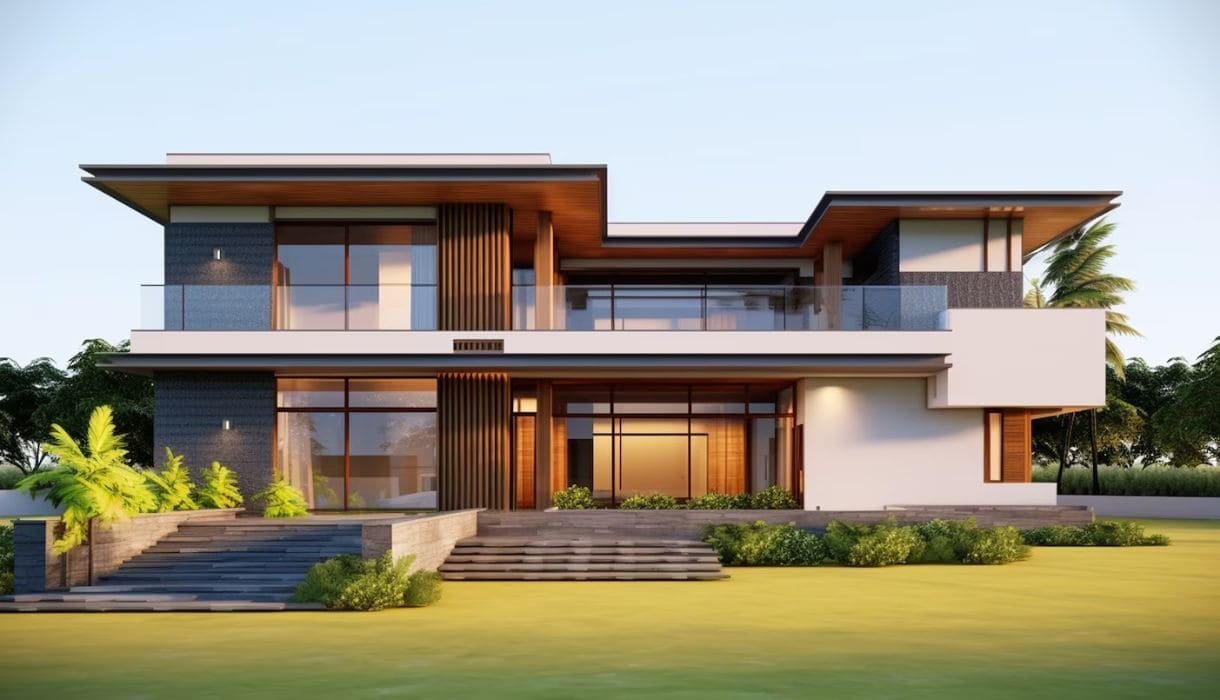 Vastu-compliant house design with balanced layouts by Cosset Asia